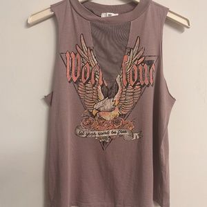Mauve Graphic Tank